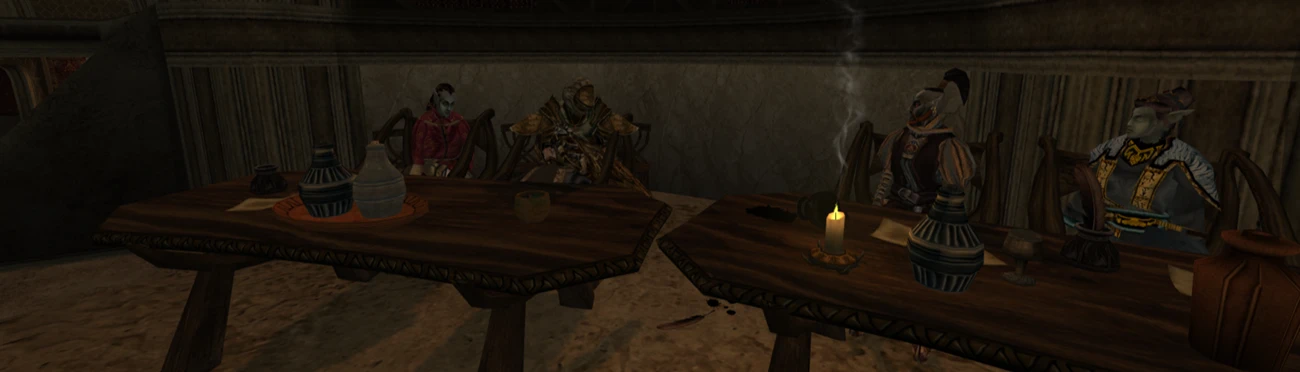 Ambient Seating. Automatic NPC seating mechanic. (OpenMW)